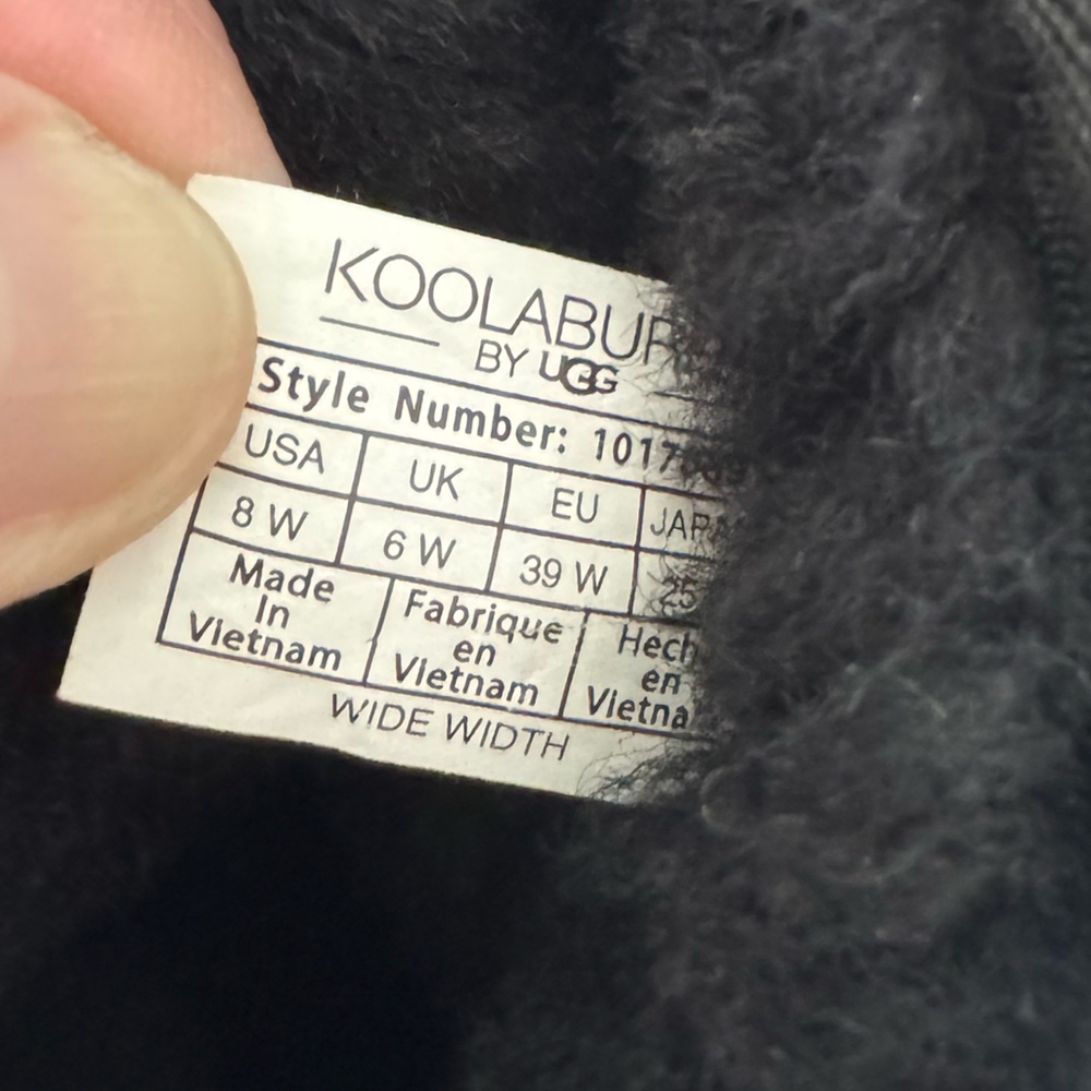 Koolaburra by UGG black suede boot sz 8 - Picture 4 of 9